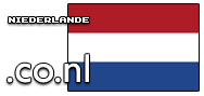 Domain Dienste -> co.nl fr 11,90 € - Laufzeit und Abrechnung  1 Jahr. ( Niederlande )