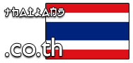 Domain Dienste -> co.th fr 119,00 € - Laufzeit und Abrechnung  1 Jahr. ( Thailand )