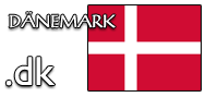 Domain Dienste > Domains -> dk für 19,04 € - Laufzeit und Abrechnung  1 Jahr. ( Dänemark )