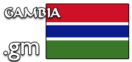 Domain Dienste -> gm für 54,75 € - Laufzeit und Abrechnung  1 Jahr. ( Gambia )