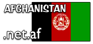 Domain Dienste -> net.af für 45,50 € - Laufzeit und Abrechnung  1 Jahr. ( Afghanistan )