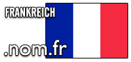 Domain Dienste -> nom.fr fr 75,00 € - Laufzeit und Abrechnung  1 Jahr. ( Frankreich )