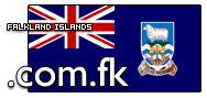 Domain Dienste -> com.fk fr 275,00 € - Laufzeit und Abrechnung  2 Jahre. ( Falkland Inseln )