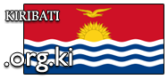 Domain Dienste -> org.ki fr 185,00 € - Laufzeit und Abrechnung  1 Jahr. ( Kiribati - Gilbertinseln )