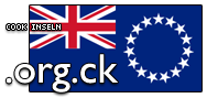 Domain Dienste -> org.ck fr 170,00 € - Laufzeit und Abrechnung  1 Jahr. ( Cook Inseln )