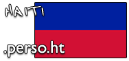 Domain Dienste -> perso.ht fr 87,50 € - Laufzeit und Abrechnung  1 Jahr. ( Haiti )