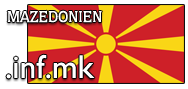 Domain Dienste -> inf.mk fr 107,50 € - Laufzeit und Abrechnung  1 Jahr. ( Mazedonien )