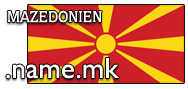 Domain Dienste -> name.mk fr 107,50 € - Laufzeit und Abrechnung  1 Jahr. ( Mazedonien )