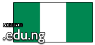 Domain Dienste -> edu.ng fr 150,00 € - Laufzeit und Abrechnung  1 Jahr. ( Nigeria )