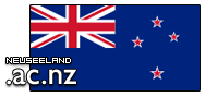 Domain Dienste -> ac.nz für 29,50 € - Laufzeit und Abrechnung  1 Jahr. ( Neuseeland )